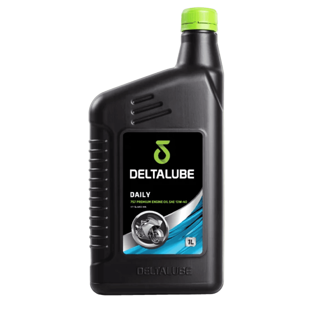 Deltalube Daily 757 Premium Oli Mesin SAE 10W-40 API SL | Motor (1L)